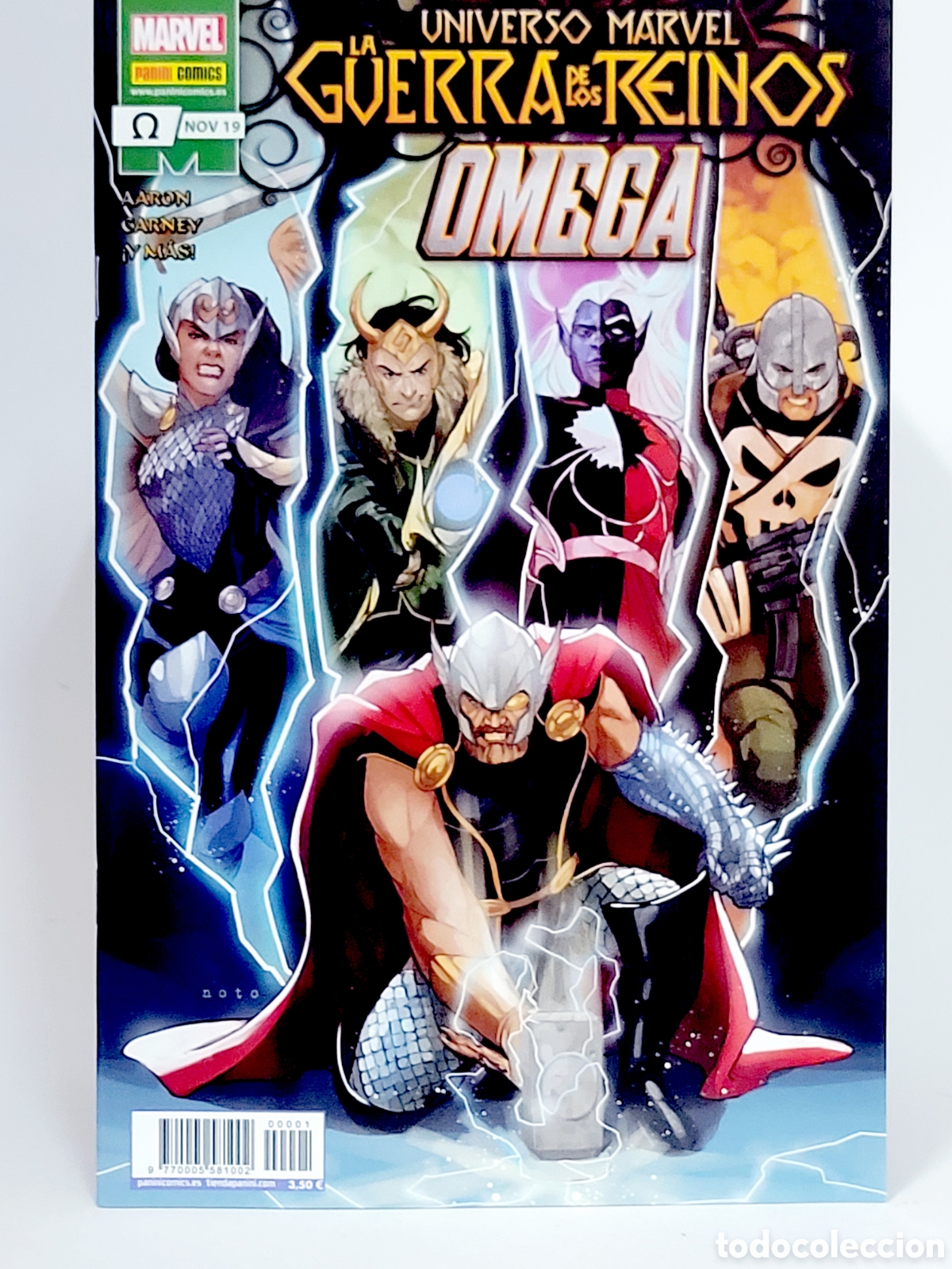 Comics: C&Oacute;MIC DE KIOSCO UNIVERSO MARVEL LA GUERRA DE LOS REINOS OMEGA PANINI NOVIEMBRE 2019 MARVEL GRAPA
