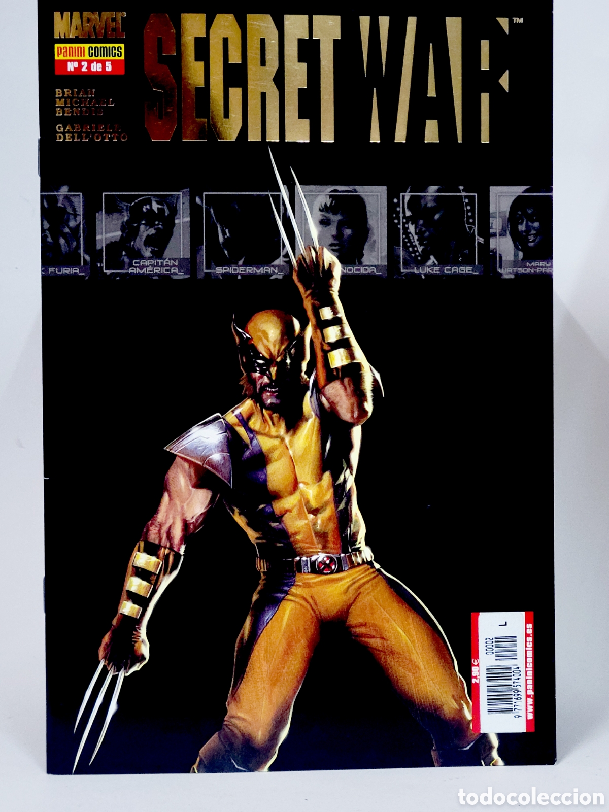 C&oacute;mics: C&Oacute;MIC DE KIOSCO SECRET WAR 2 PANINI MARVEL GRAPA