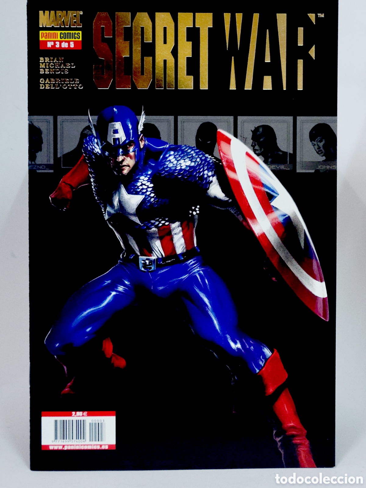 C&oacute;mics: C&Oacute;MIC DE KIOSCO SECRET WAR 3 PANINI MARVEL GRAPA