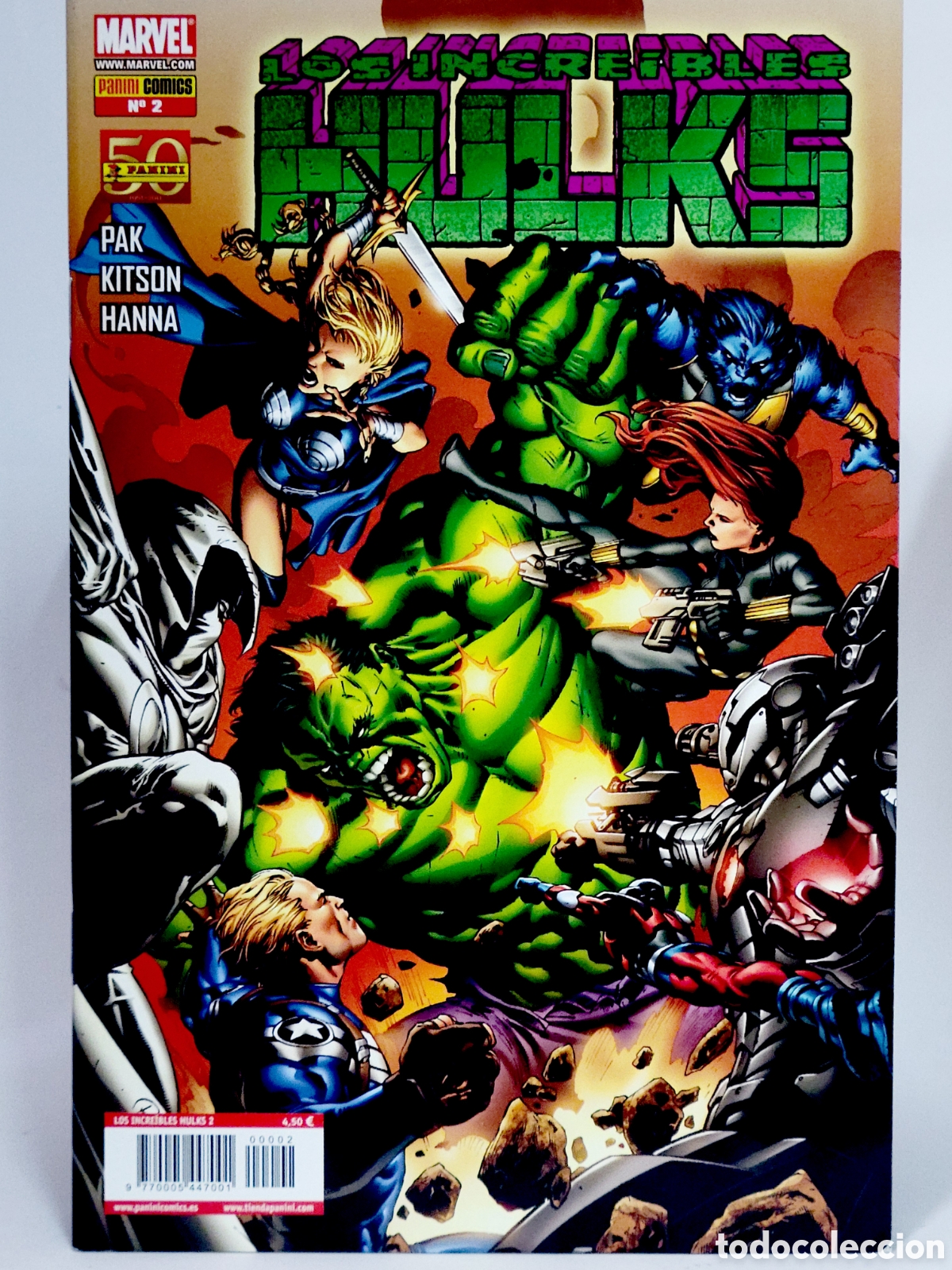 Comics: C&Oacute;MIC DE KIOSCO LOS INCRE&Iacute;BLES HULKS 2 PANINI MARVEL GRAPA