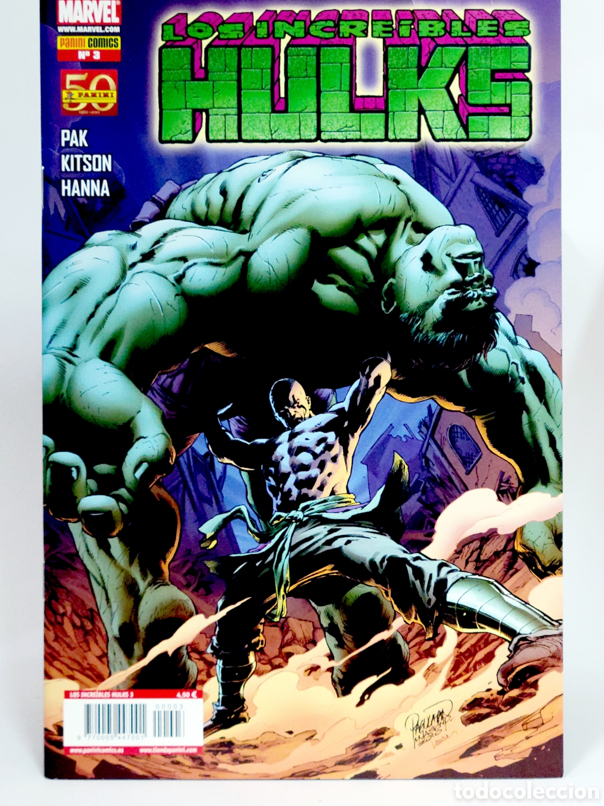 Comics: C&Oacute;MIC DE KIOSCO LOS INCRE&Iacute;BLES HULKS 3 PANINI MARVEL GRAPA
