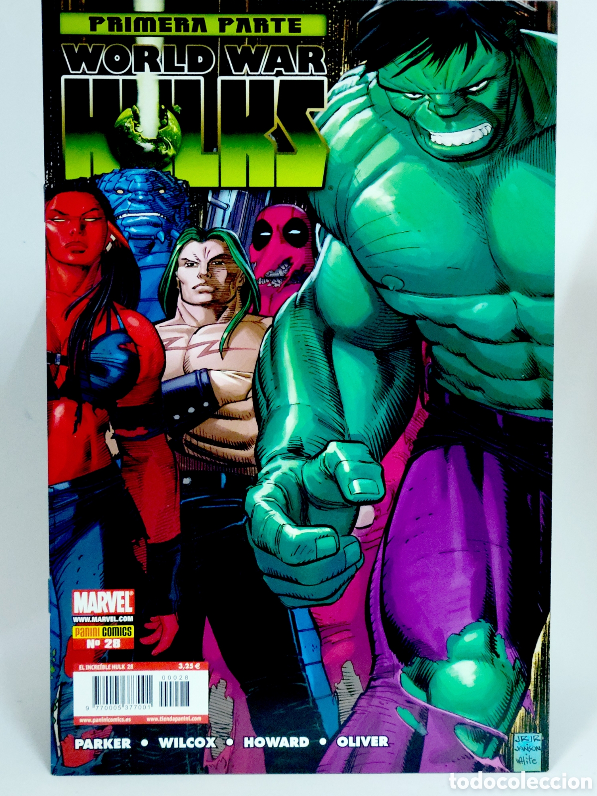 Comics: C&Oacute;MIC DE KIOSCO LOS INCRE&Iacute;BLES HULKS 28 WORLD WAR PRIMERA PARTE PANINI MARVEL GRAPA