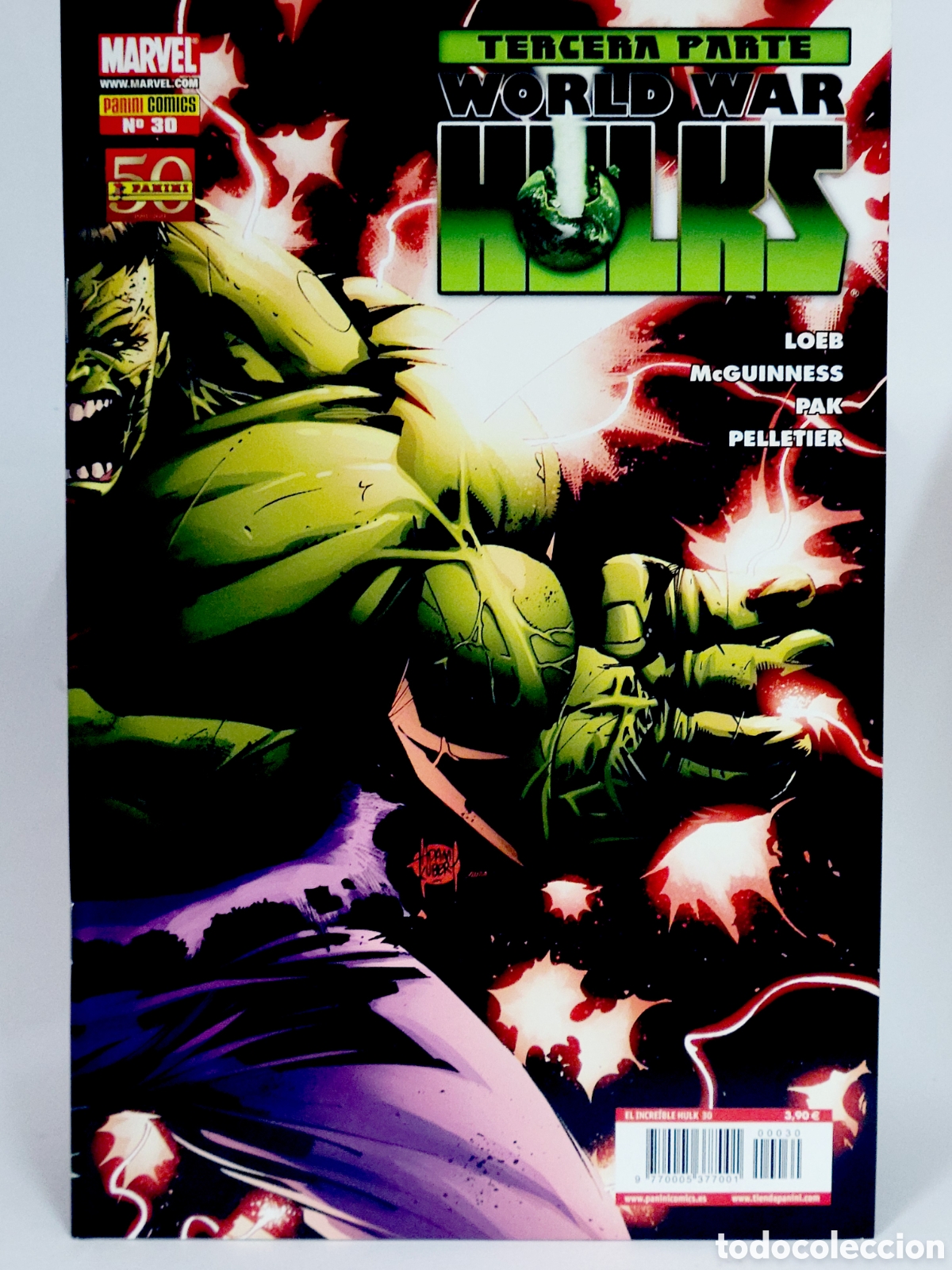 Comics: C&Oacute;MIC DE KIOSCO LOS INCRE&Iacute;BLES HULKS 30 WORLD WAR TERCERA PARTE PANINI MARVEL GRAPA