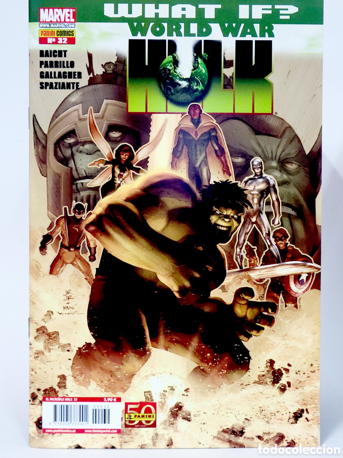 C&oacute;mics: C&Oacute;MIC DE KIOSCO WHAT IF EL INCRE&Iacute;BLE HULK 32 WORLD WAR PANINI MARVEL GRAPA