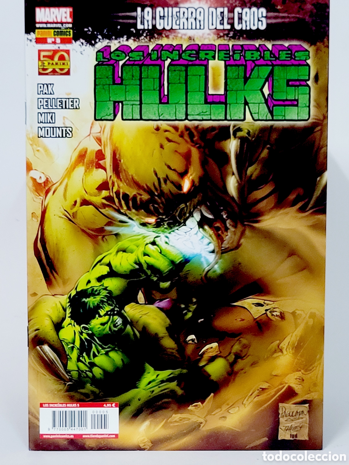 Comics: C&Oacute;MIC DE KIOSCO LOS INCRE&Iacute;BLES HULKS 5 LA GUERRA DEL CAOS PANINI MARVEL GRAPA