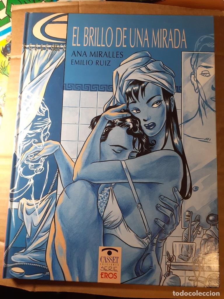 C&oacute;mics: EL BRILLO DE UNA MIRADA - ANA MIRALLES / EMILIO RUIZ - CASSET SERIE EROS (1991)