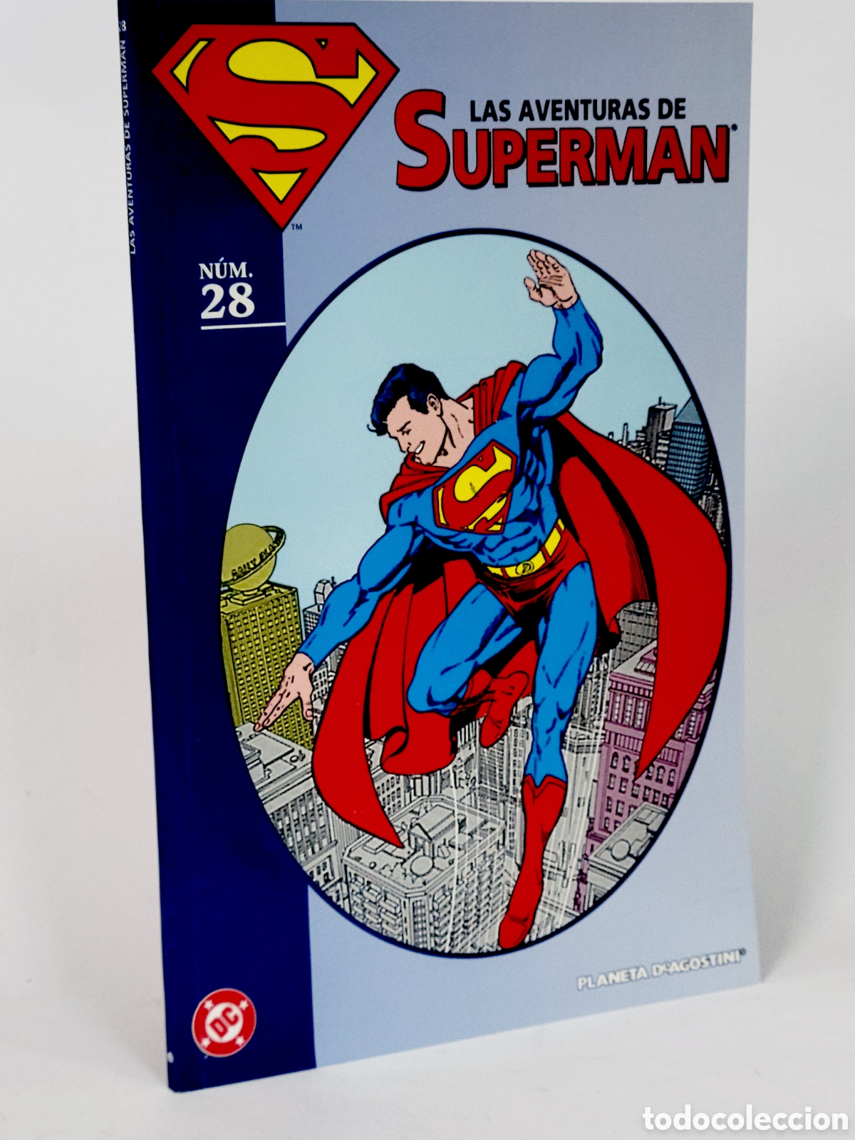 C&oacute;mics: C&Oacute;MIC LAS AVENTURAS DE SUPERMAN 28 COLECCIONABLE DC PLANETA DEAGOSTINI DE KIOSCO - Foto 2