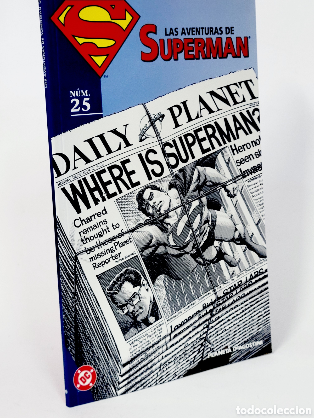Comics: C&Oacute;MIC LAS AVENTURAS DE SUPERMAN 25 COLECCIONABLE DC PLANETA DEAGOSTINI DE KIOSCO