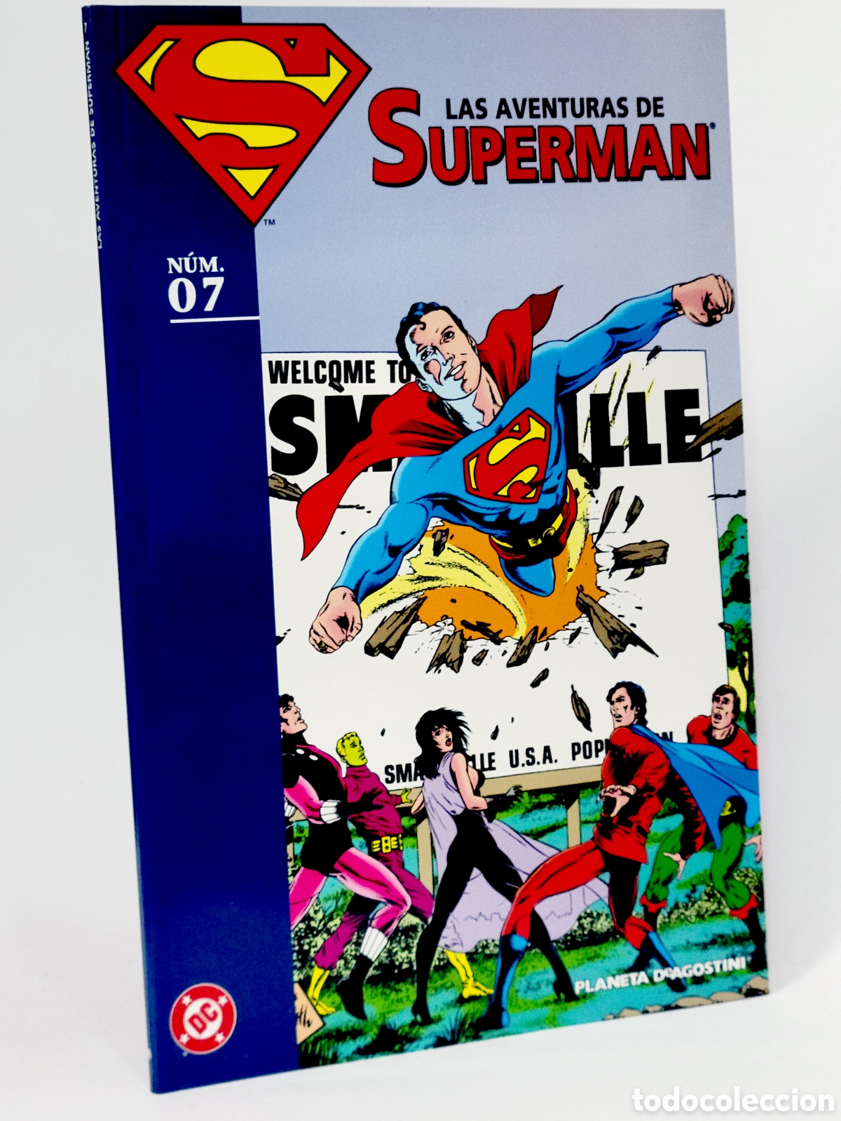 Comics: C&Oacute;MIC LAS AVENTURAS DE SUPERMAN 7 COLECCIONABLE DC PLANETA DEAGOSTINI DE KIOSCO