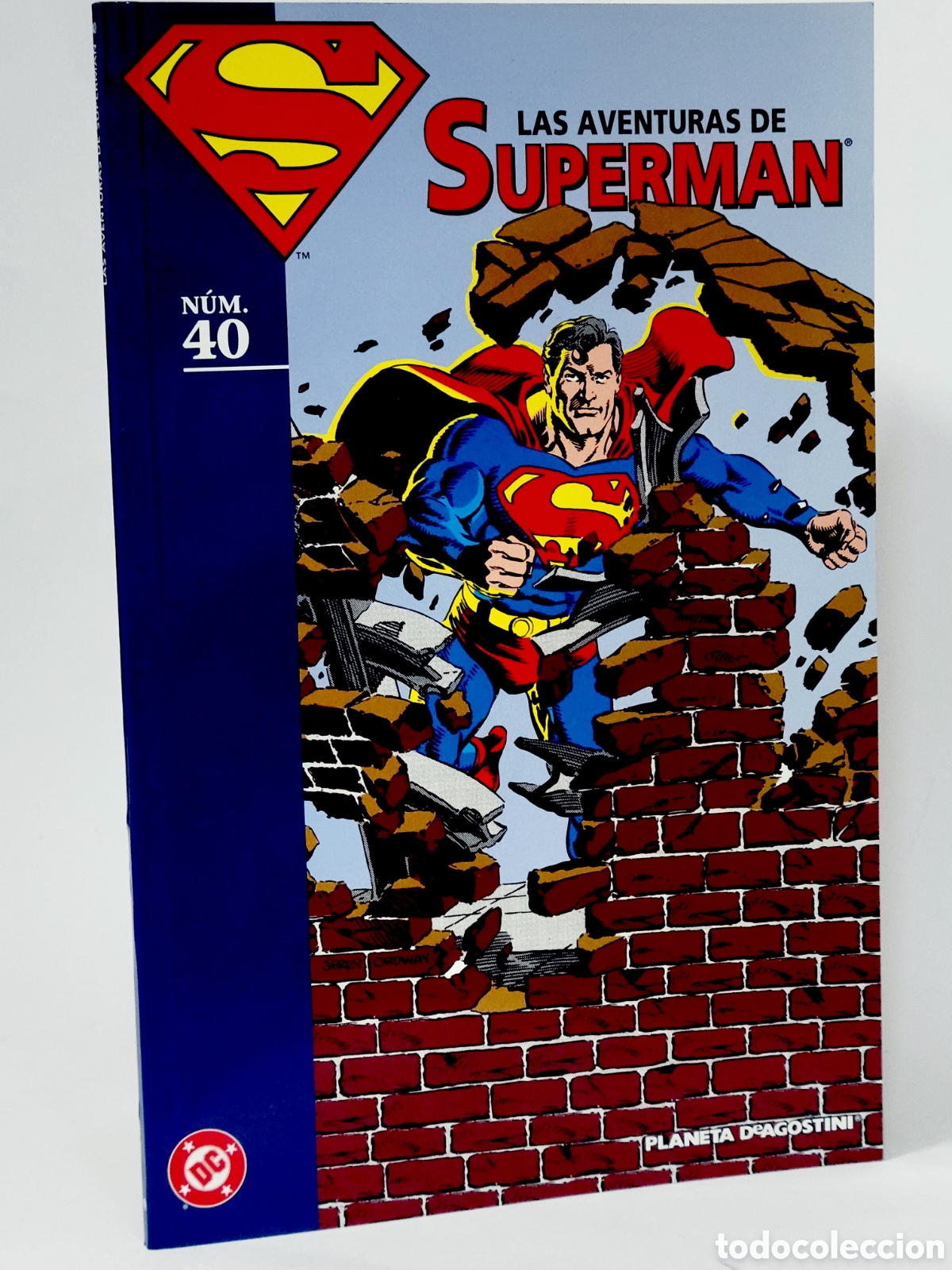 Comics: C&Oacute;MIC LAS AVENTURAS DE SUPERMAN 40 COLECCIONABLE DC PLANETA DEAGOSTINI DE KIOSCO
