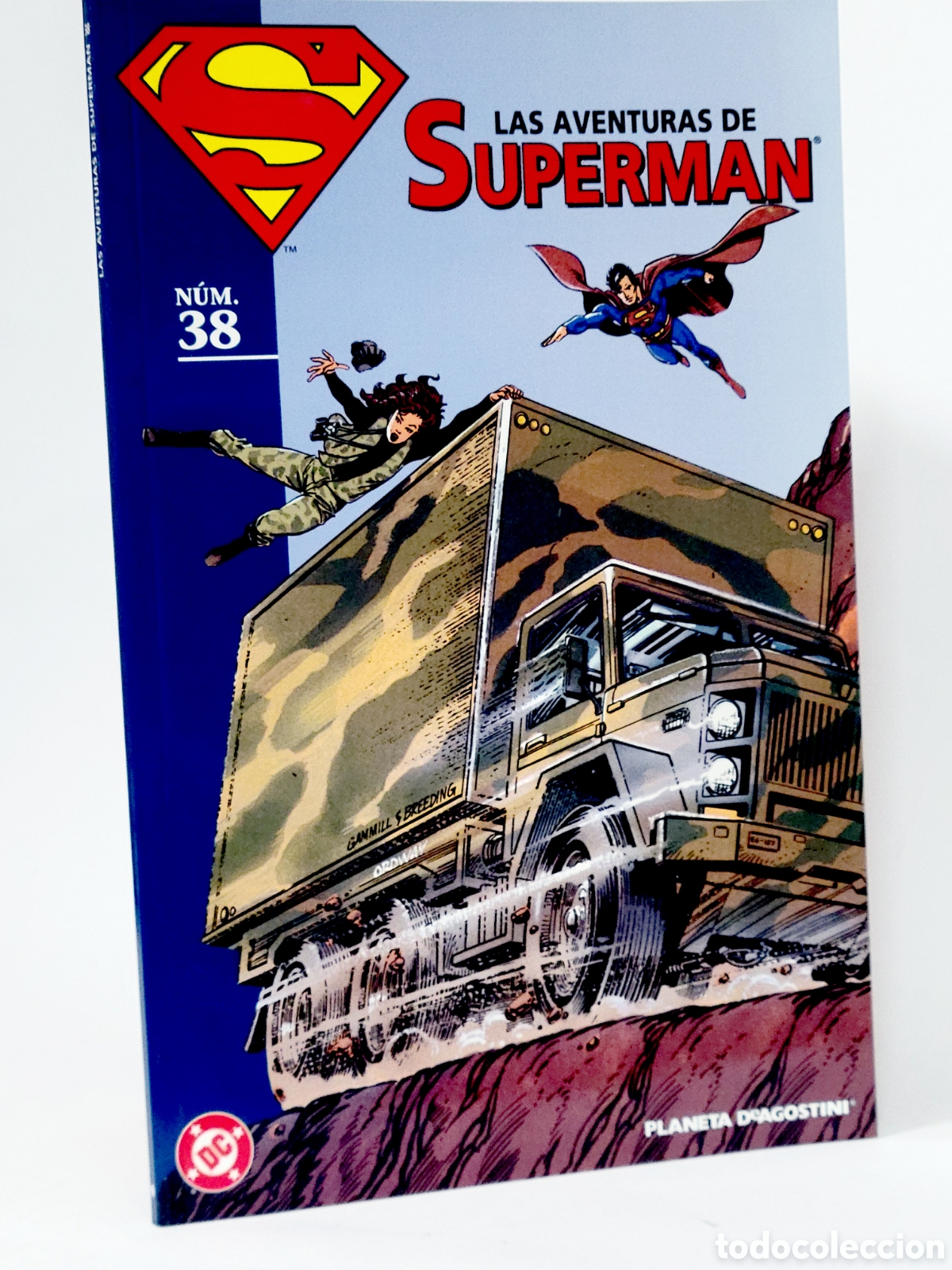 Comics: C&Oacute;MIC LAS AVENTURAS DE SUPERMAN 38 COLECCIONABLE DC PLANETA DEAGOSTINI DE KIOSCO