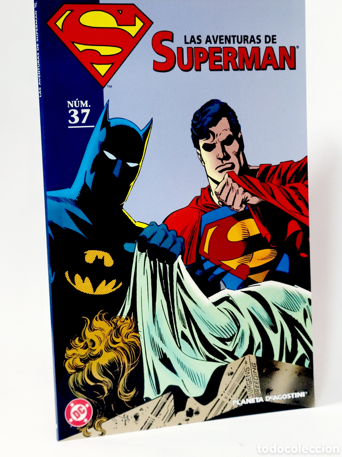 Comics: C&Oacute;MIC LAS AVENTURAS DE SUPERMAN 37 COLECCIONABLE DC PLANETA DEAGOSTINI DE KIOSCO