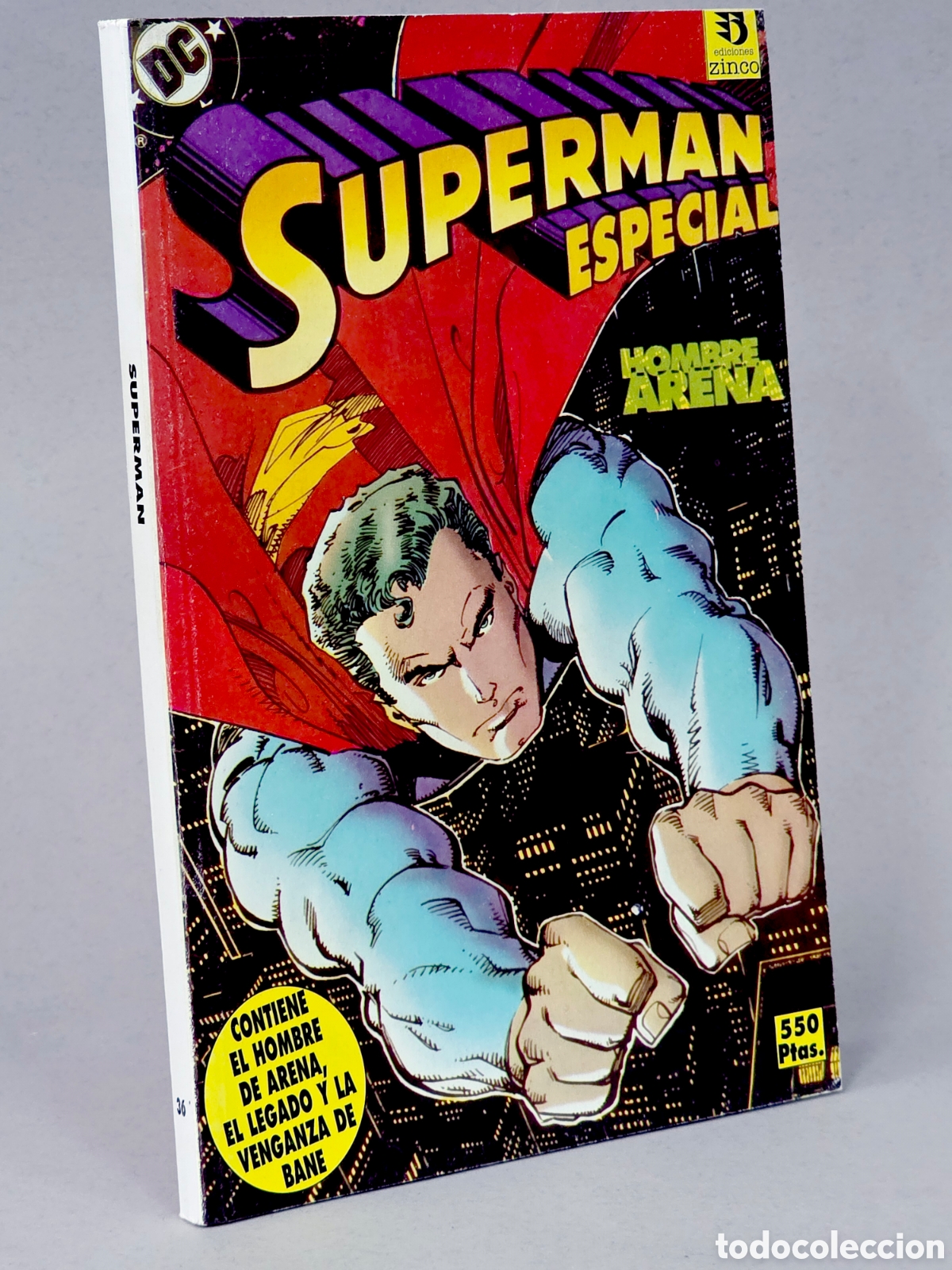 Comics: C&Oacute;MIC SUPERMAN ESPECIAL EXTRA RETAPADO 36 EDICIONES ZINCO DC EXCELENTE ESTADO