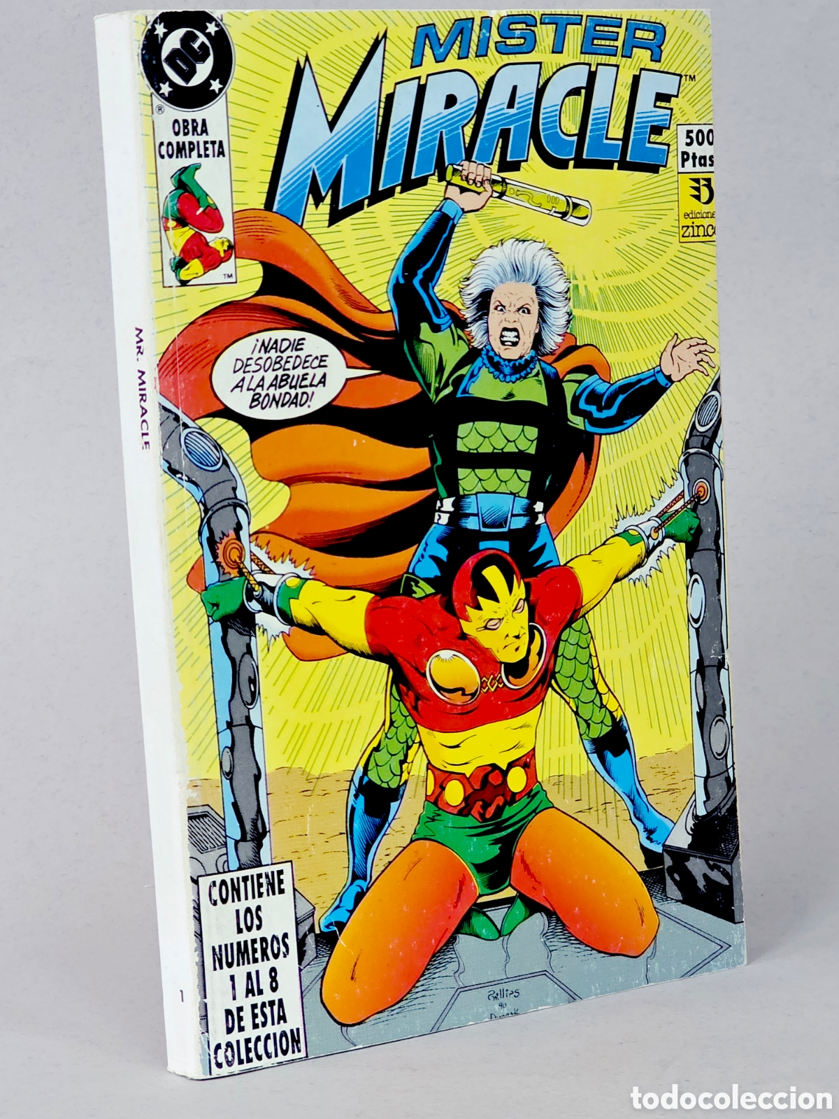 Comics: C&Oacute;MIC MISTER MIRACLE 1 AL 8 OBRA COMPLETA RETAPADO EDICIONES ZINCO DC EXCELENTE ESTADO