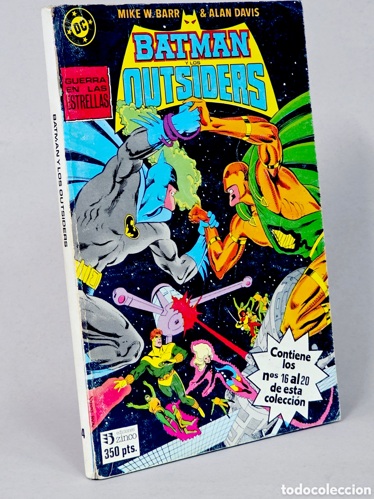 C&oacute;mics: C&Oacute;MIC BATMAN Y LOS OUTSIDERS 4 RETAPADO 16 AL 20 EDICIONES ZINCO DC BUEN ESTADO