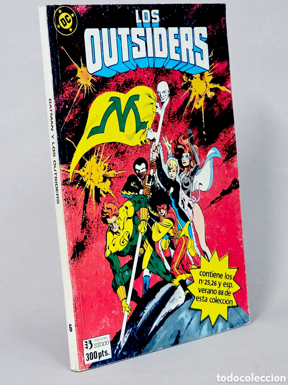 Comics: C&Oacute;MIC BATMAN Y LOS OUTSIDERS 6 RETAPADO 25 26 EXTRA ESPECIAL EDICIONES ZINCO DC BUEN ESTADO