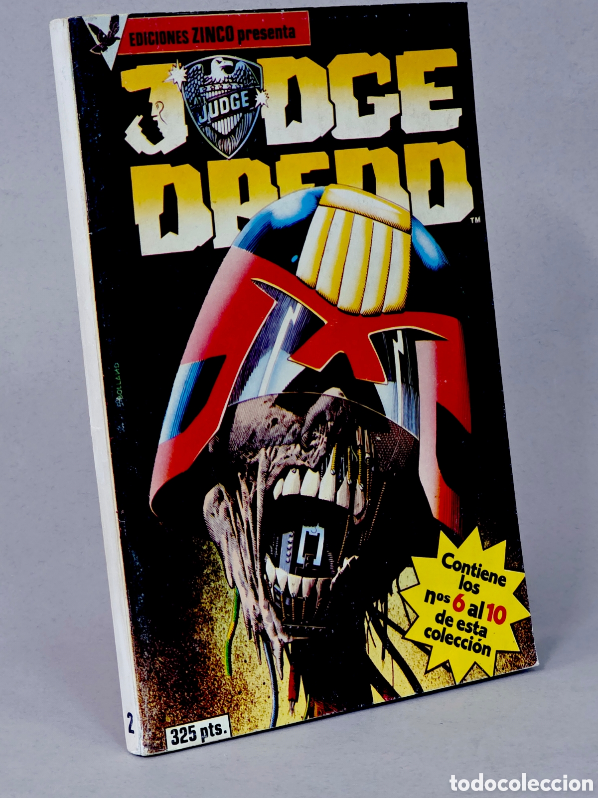 C&oacute;mics: C&Oacute;MIC JODGE DREDD 2 RETAPADO 6 AL 10 EDICIONES ZINCO DC MUY BUEN ESTADO