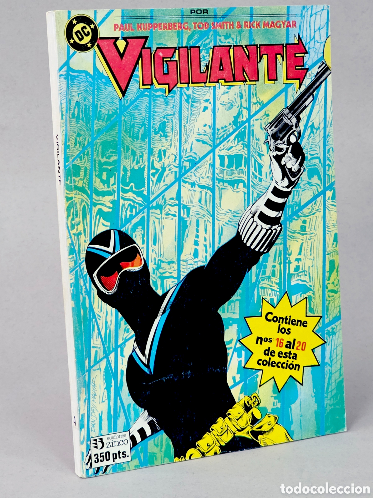 Comics: C&Oacute;MIC VIGILANTE 4 RETAPADO 16 AL 20 EDICIONES ZINCO DC EXCELENTE ESTADO