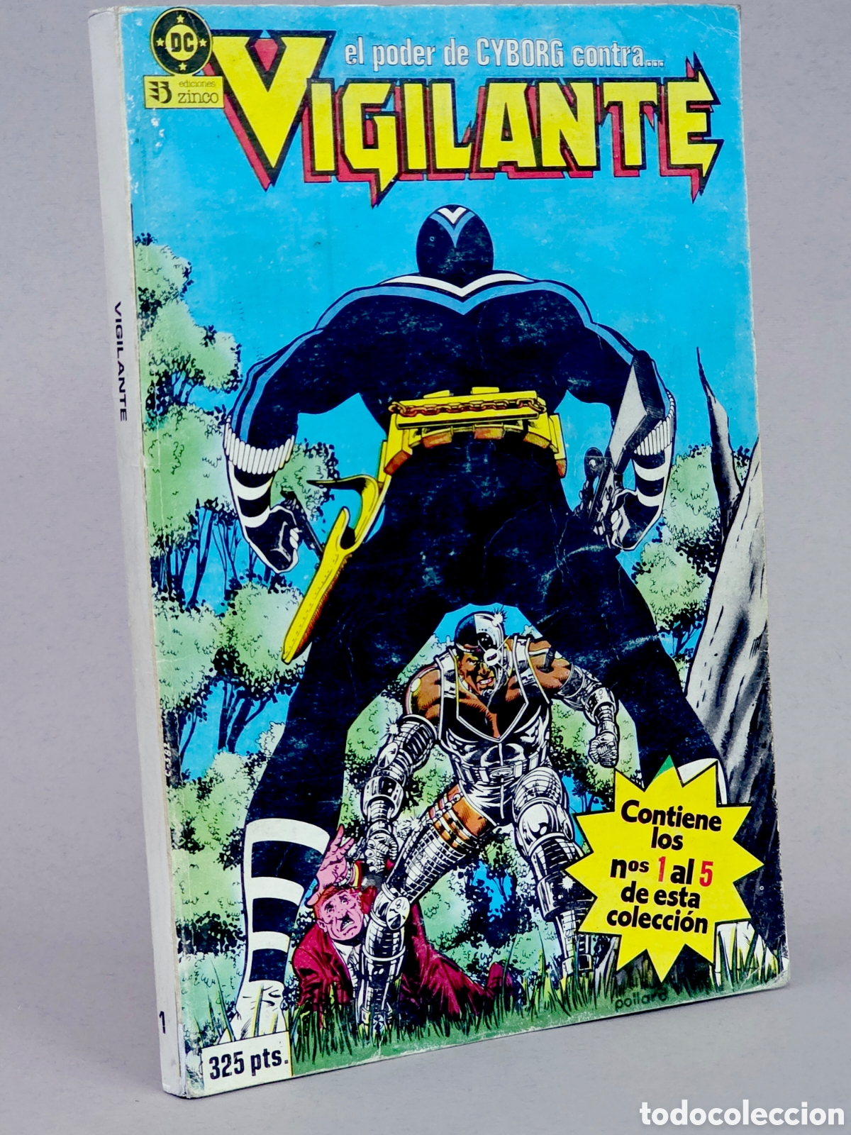 C&oacute;mics: C&Oacute;MIC VIGILANTE 1 AL 5 EDICIONES ZINCO DC RETAPADO BUEN ESTADO
