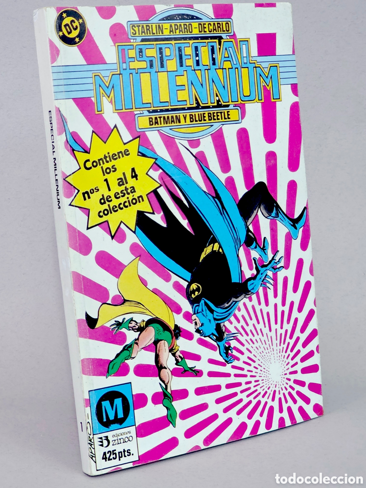 C&oacute;mics: C&Oacute;MIC ESPECIAL MILLENIUM 1 AL 4 DC BATMAN RETAPADO CASI EXCELENTE ESTADO - Foto 1