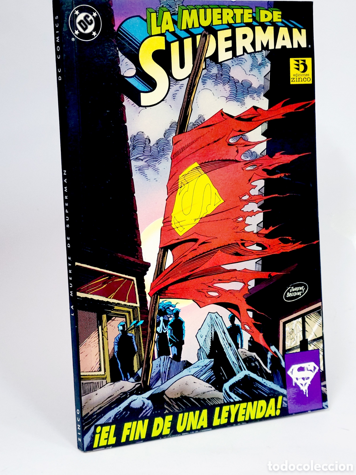 C&oacute;mics: C&Oacute;MIC LA MUERTE SUPERMAN EL FIN DE UNA LEYENDA EDICIONES ZINCO EXCELENTE ESTAD0