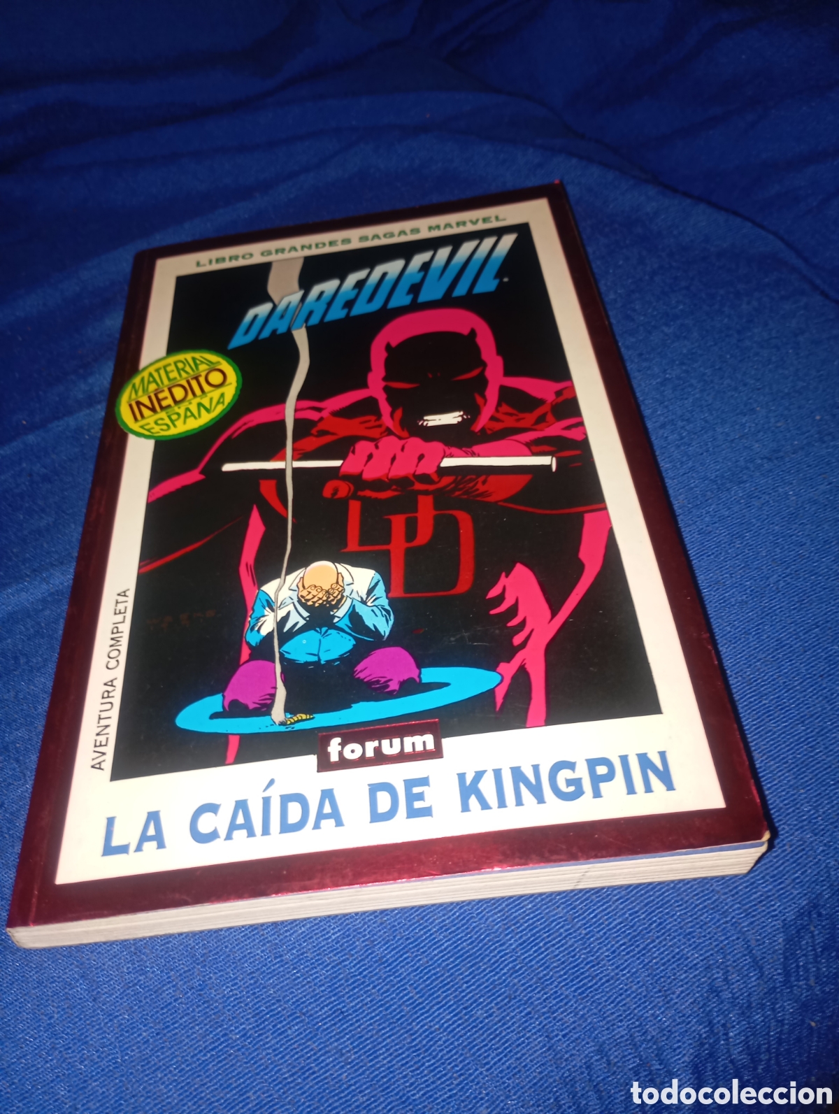C&oacute;mics: Daredevil la caida de kingpin- libro grandes sagas marvel