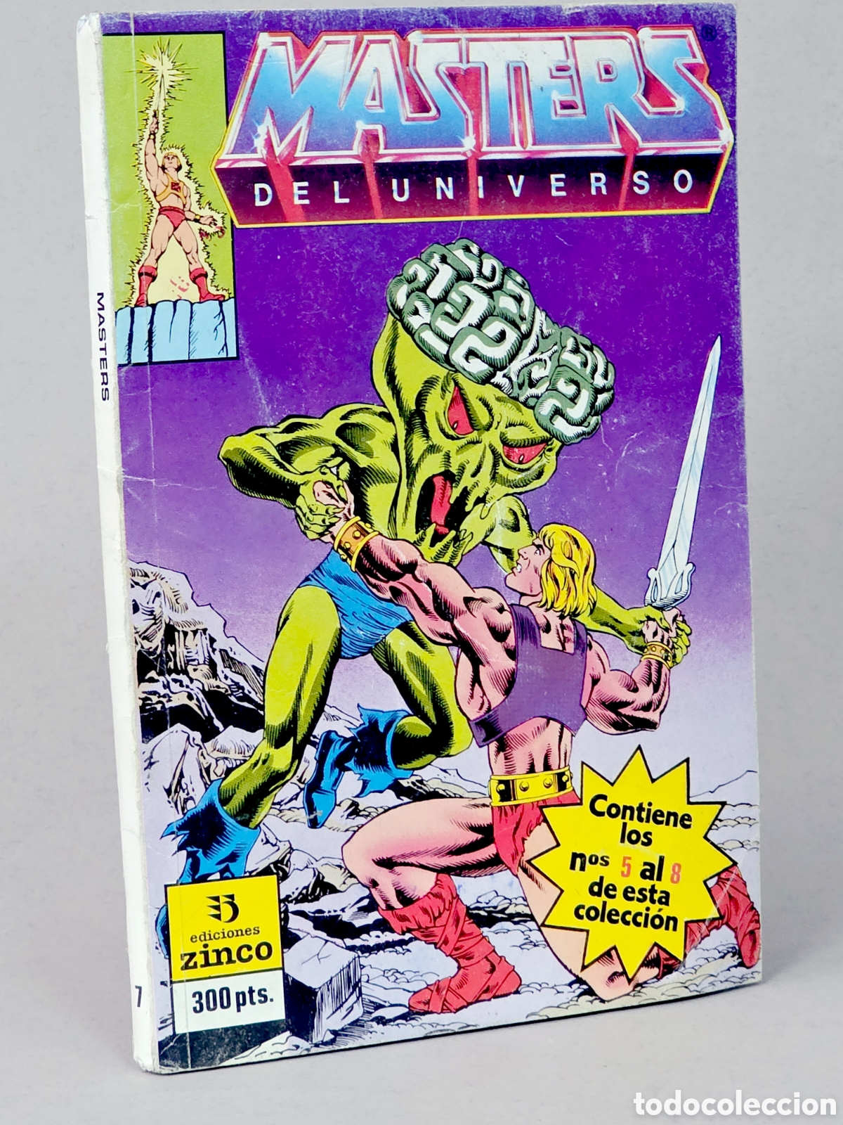 C&oacute;mics: C&Oacute;MIC MASTERS DEL UNIVERSO 7 RETAPADO 5 AL 8 EDICIONES ZINCO DC NORMAL ESTADO