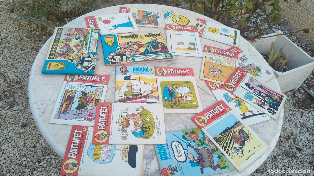 C&oacute;mics: 18 comics ann&eacute;e 60 collection patufet