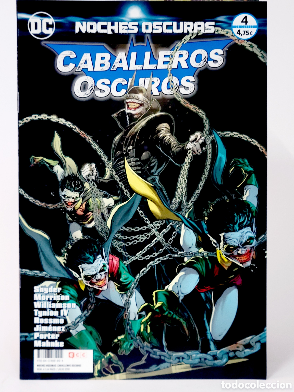 Comics: C&Oacute;MIC CABALLEROS OSCUROS 4 NOCHES OSCURAS DC ECC GRAPA EXCELENTE ESTADO