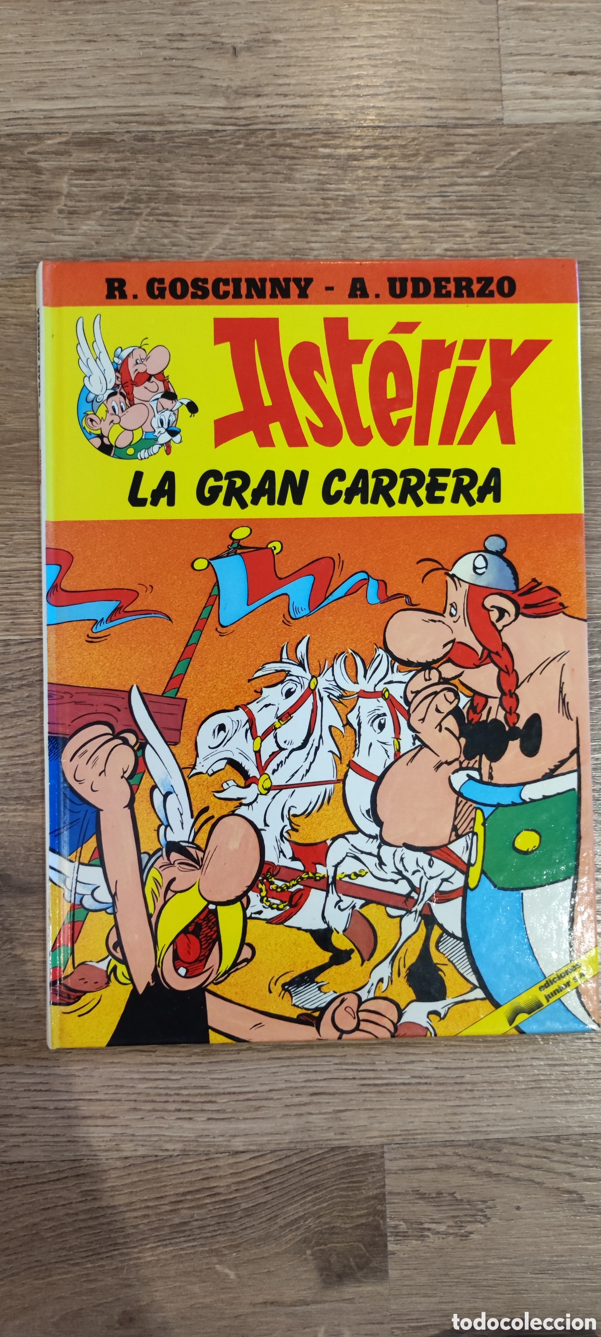 C&oacute;mics: La gran carrera, comic dif&iacute;cil de Asterix