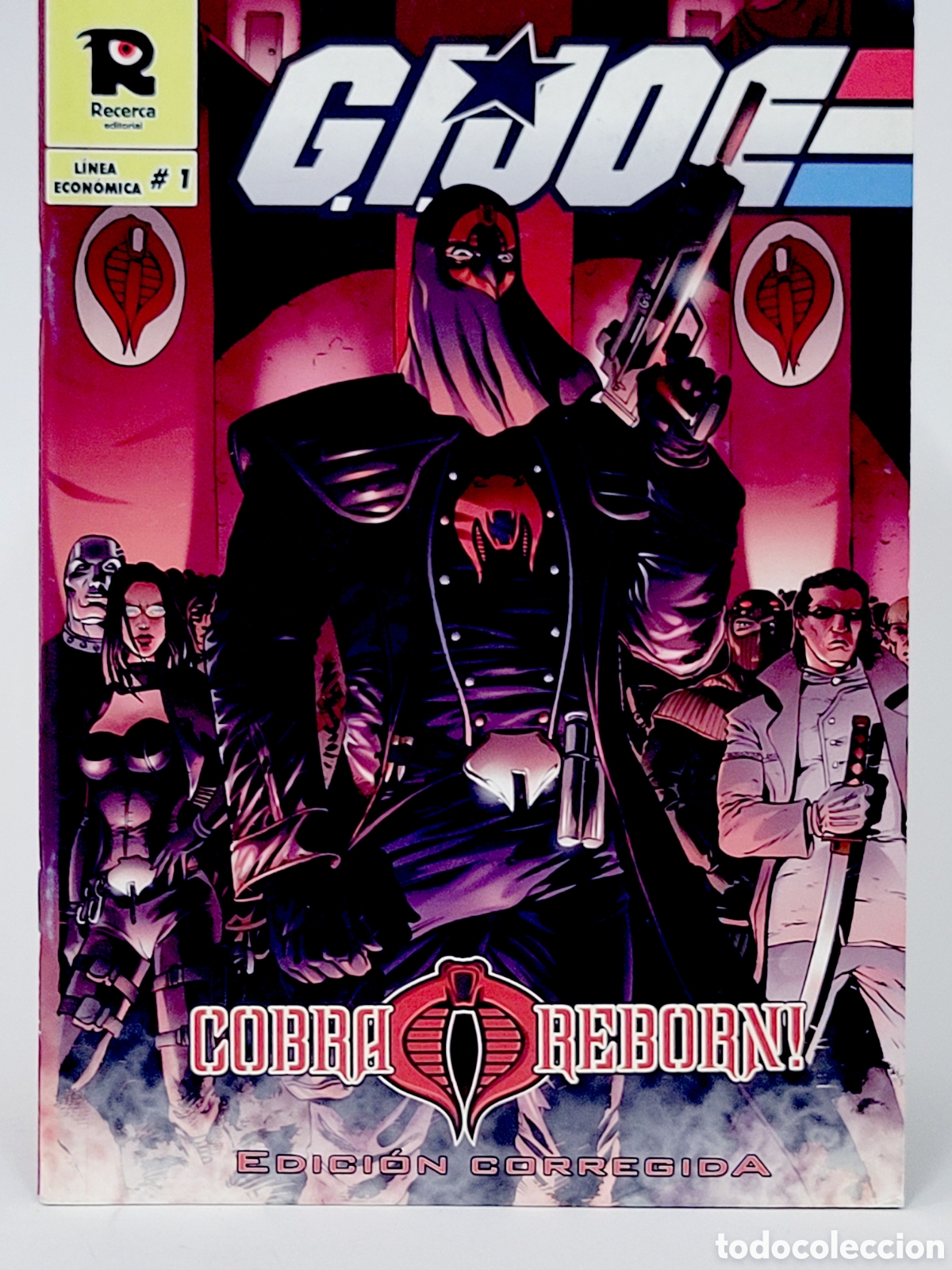Comics: C&Oacute;MIC GIJOE COBRA REBORN EDICI&Oacute;N CORREGIDA RECERCA EDITORIAL GRAPA CASI EXCELENTE ESTADO