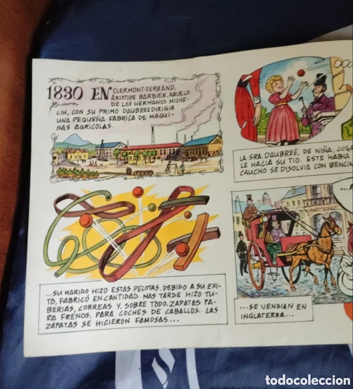 C&oacute;mics: Mechelin o la historia del neum&aacute;tico Edici&oacute;n Or.75 - Foto 4