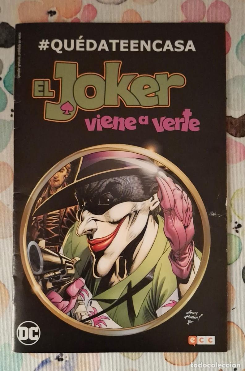 C&oacute;mics: #Qu&eacute;dateEnCasa: El Joker viene a verte - ECC Ediciones (2020) - miniC&oacute;mic Especial Confinamiento