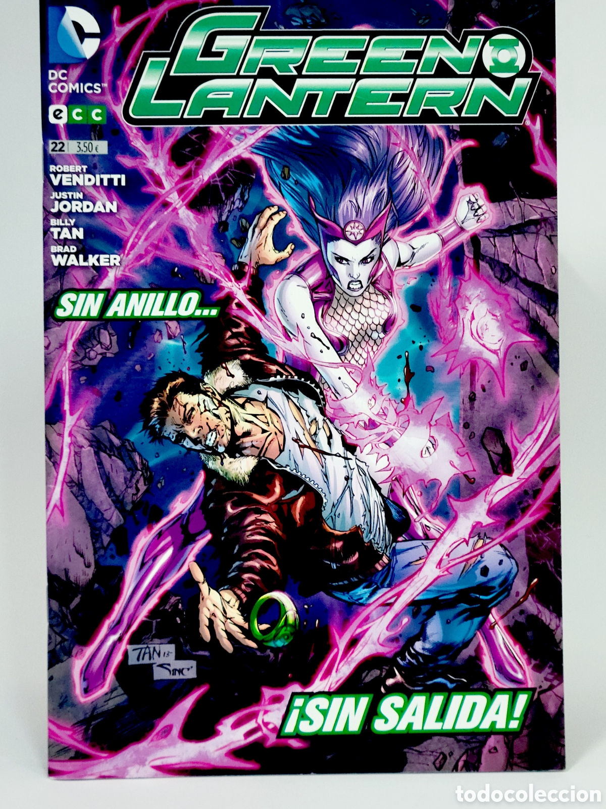 C&oacute;mics: C&Oacute;MIC GREEN LANTERN 22 SIN SALIDA ECC DC GRAPA DE KIOSCO - Foto 1