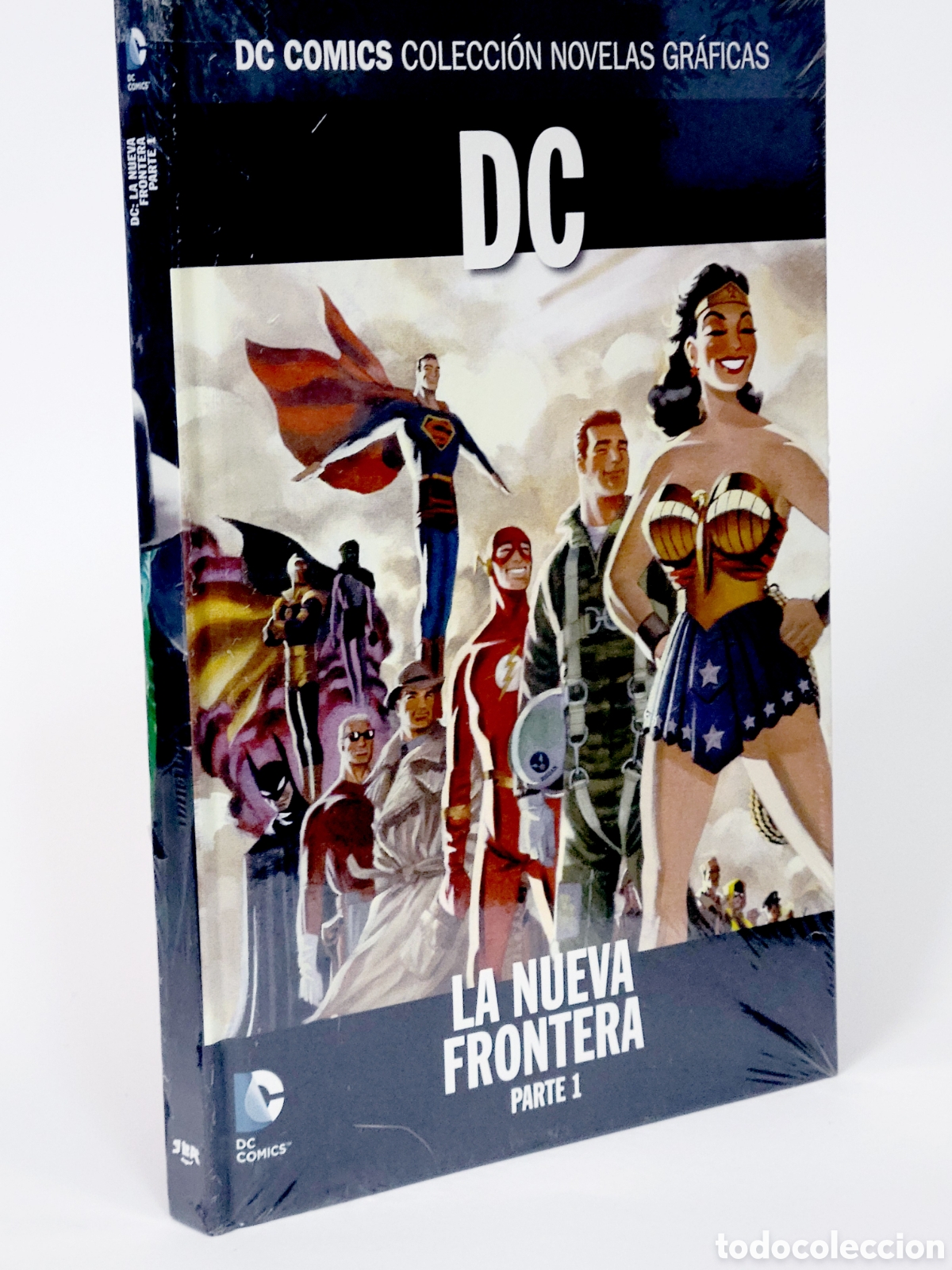 Comics: C&Oacute;MIC PRECINTADO COLECCI&Oacute;N NOVELAS GR&Aacute;FICAS DC 57 LA NUEVA FRONTERA ECC TAPA DURA DE KIOSCO