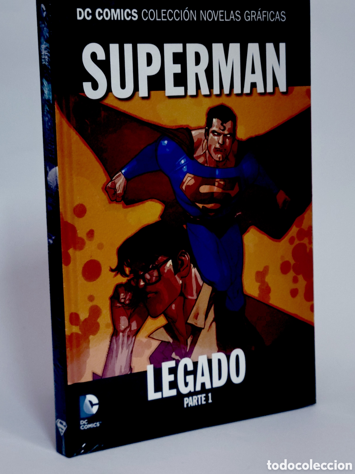 C&oacute;mics: C&Oacute;MIC PRECINTADO COLECCI&Oacute;N NOVELAS GR&Aacute;FICAS SUPERMAN 54 LEGADO ECC DC TAPA DURA DE KIOSCO