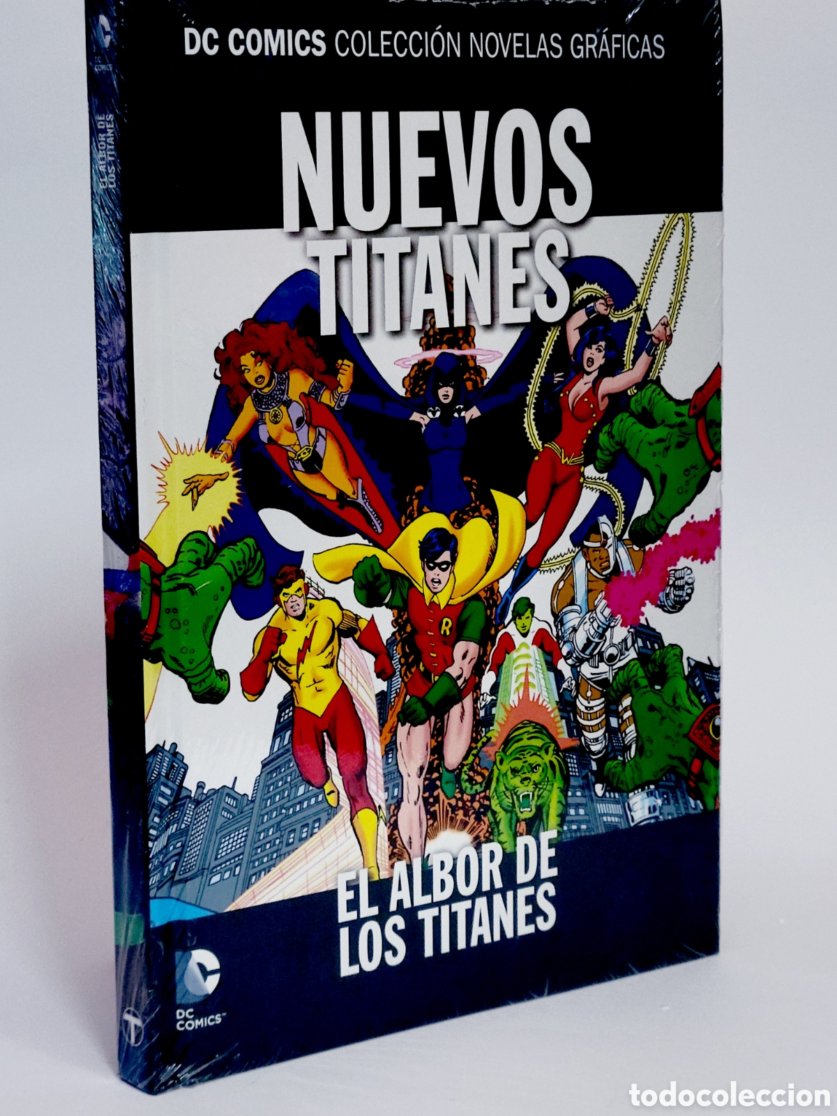 Comics : C&Oacute;MIC PRECINTADO COLECCI&Oacute;N NOVELAS GR&Aacute;FICAS NUEVOS TITANES 53 EL ALBOR ECC DC TAPA DURA DE KIOSCO