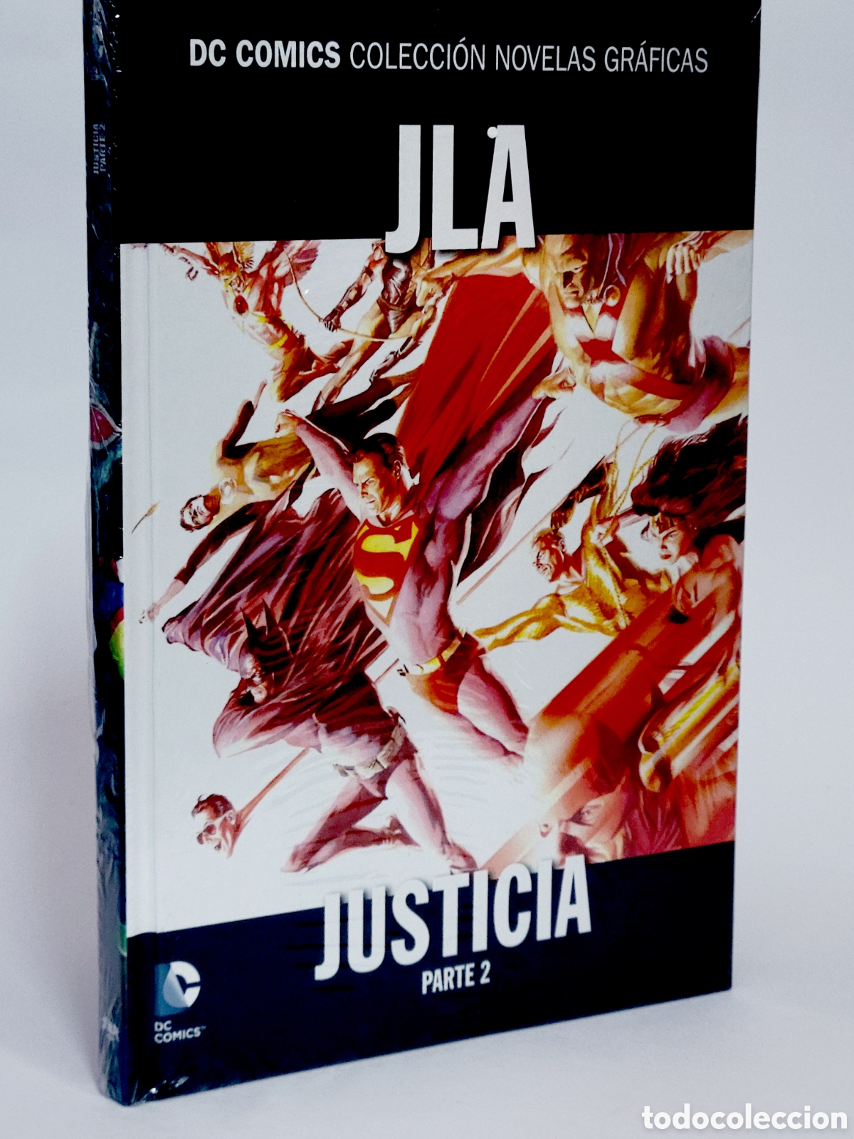 Comics: C&Oacute;MIC PRECINTADO COLECCI&Oacute;N NOVELAS GR&Aacute;FICAS JLA 49 JUSTICIA ECC DC TAPA DURA DE KIOSCO