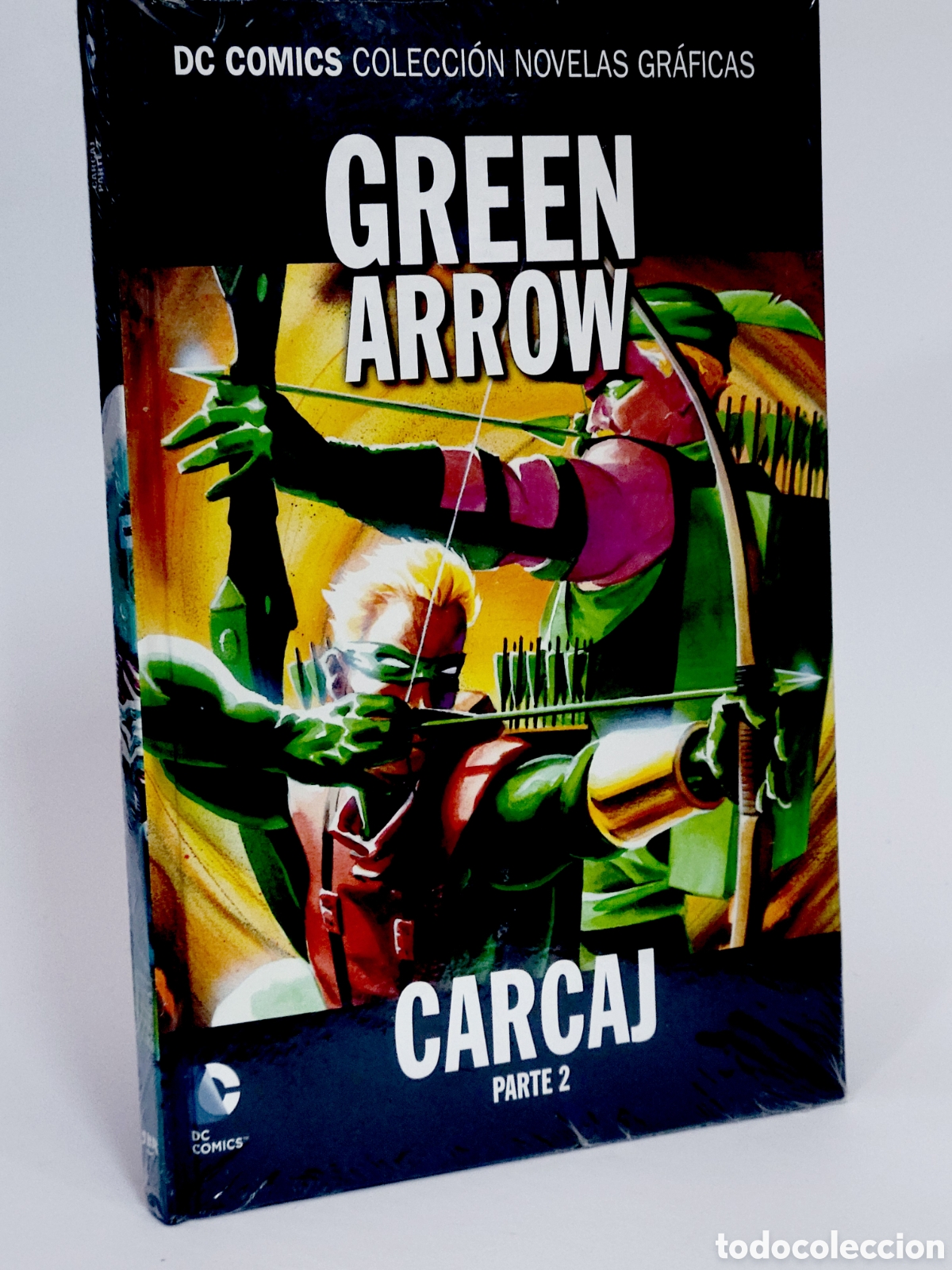 Comics: C&Oacute;MIC PRECINTADO COLECCI&Oacute;N NOVELAS GR&Aacute;FICAS GREEN ARROW 42 CARCAJ ECC DC TAPA DURA DE KIOSCO