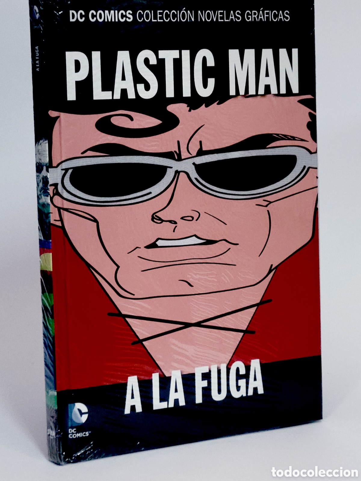 Comics: C&Oacute;MIC PRECINTADO COLECCI&Oacute;N NOVELAS GR&Aacute;FICAS PLASTIC MAN 51 A LA FUGA ECC DC TAPA DURA DE KIOSCO