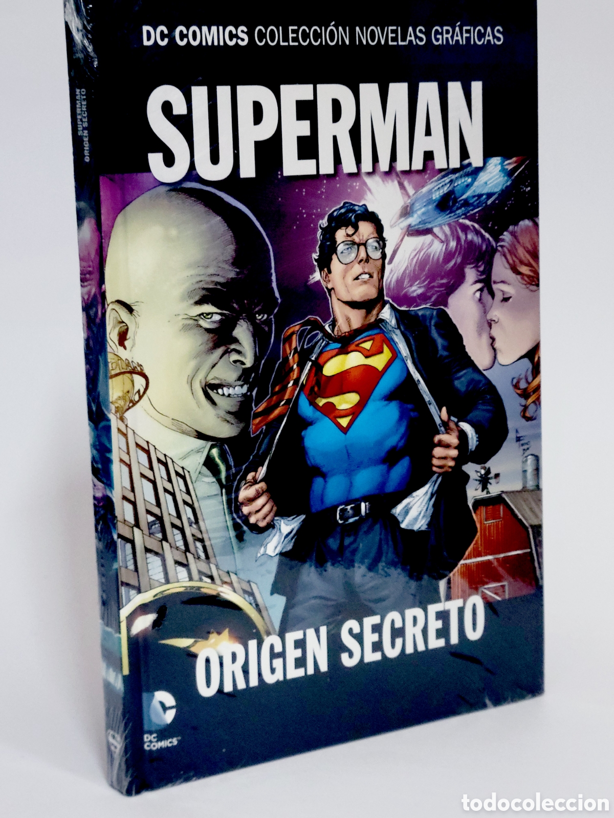 Comics: C&Oacute;MIC PRECINTADO COLECCI&Oacute;N NOVELAS GR&Aacute;FICAS SUPERMAN 39 ORIGEN SECRETO ECC DC TAPA DURA DE KIOSCO