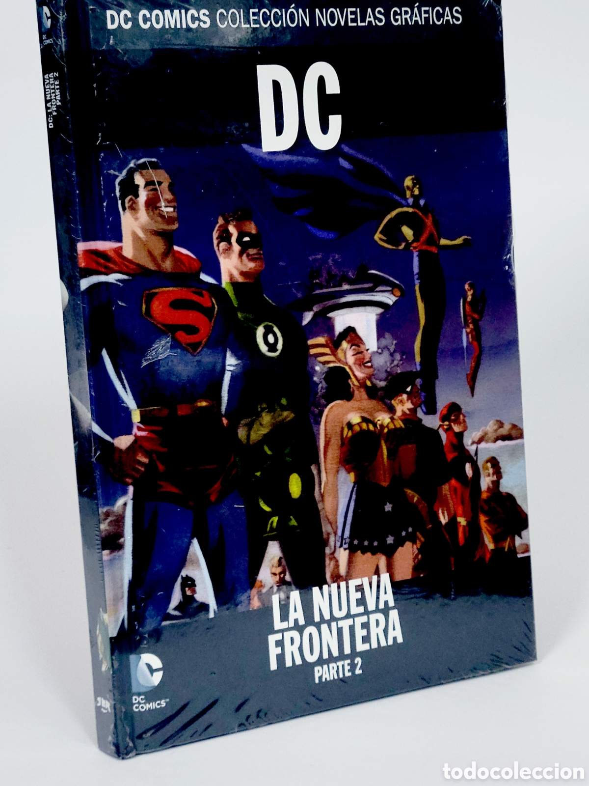 Comics: C&Oacute;MIC PRECINTADO COLECCI&Oacute;N NOVELAS GR&Aacute;FICAS DC 58 LA NUEVA FRONTERA ECC TAPA DURA DE KIOSCO