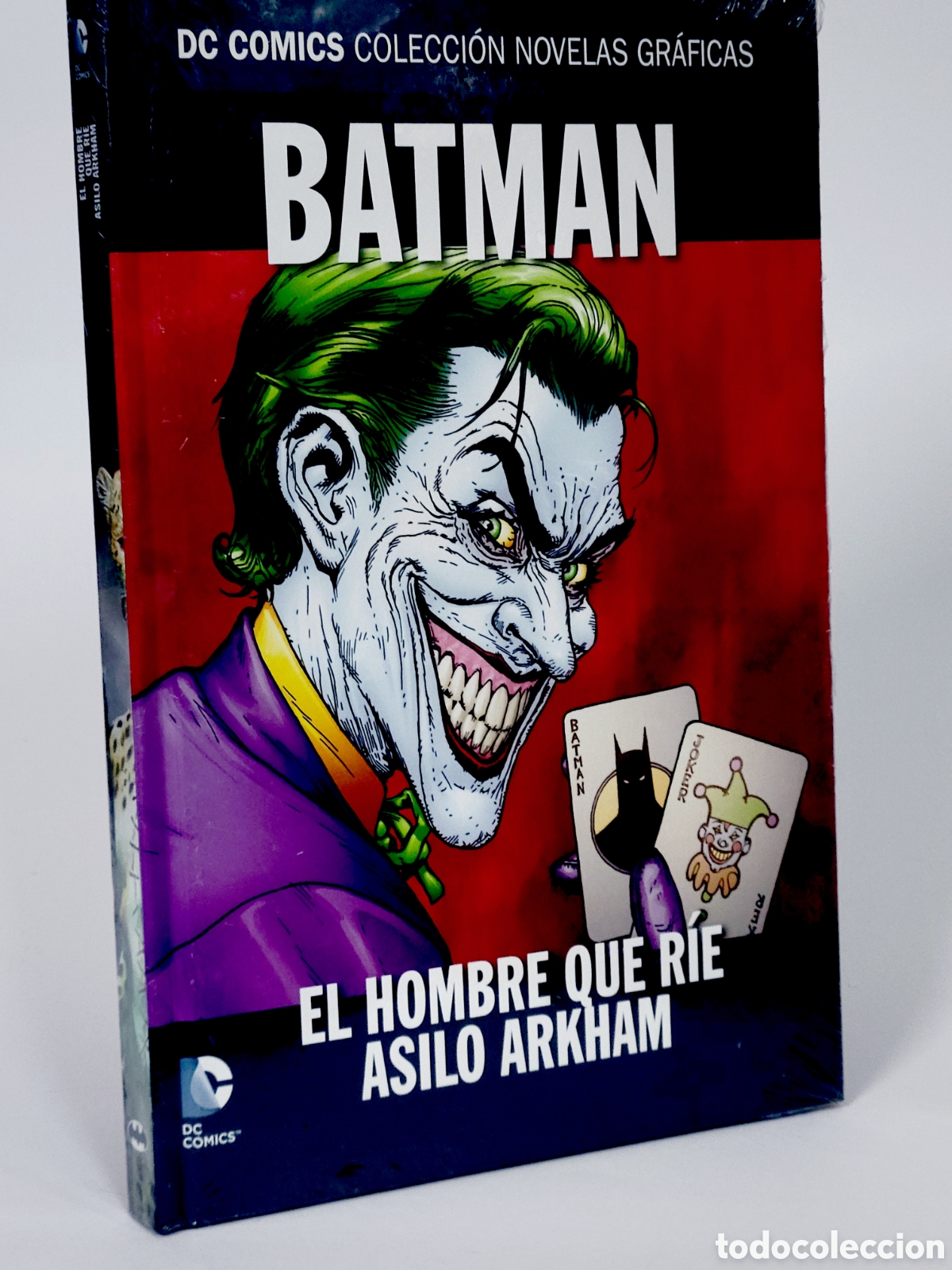 Comics: C&Oacute;MIC PRECINTADO COLECCI&Oacute;N NOVELAS GR&Aacute;FICAS BATMAN 59 HOMBRE QUE RIE ECC DC TAPA DURA DE KIOSCO