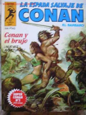 C&oacute;mics: LA ESPADA SALVAJE DE CONAN EL BARBARO: Conan y el brujo. N&uacute;m.2 - Foto 1