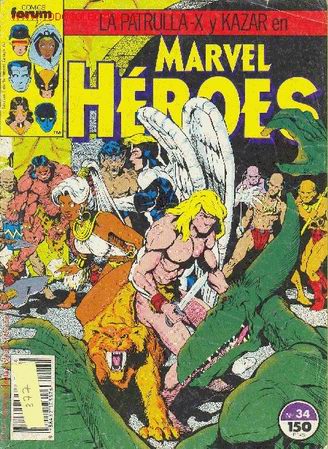 C&oacute;mics: MARVEL HEROES N&ordm; 34