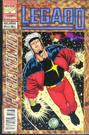 C&oacute;mics: Poderes cosmicos N&ordm; 4 / Legado / 1994 / 50 pags - Foto 1