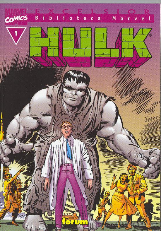 C&oacute;mics: BIBLIOTECA MARVEL . HULK N&ordm; 1 - Foto 1