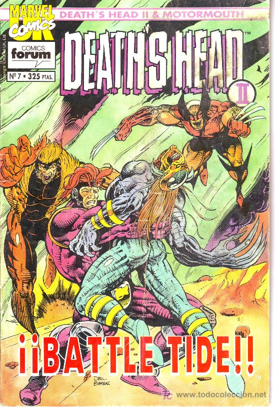 C&oacute;mics: deaths head II n&ordm; 7 - Foto 1