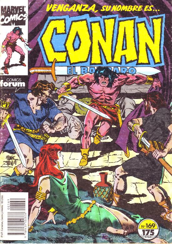 C&oacute;mics: Conan el b&aacute;rbaro n&ordm; 169. Marvel c&oacute;mics - Foto 1