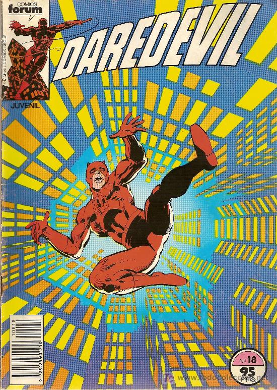 C&oacute;mics: Daredevil, n&ordm; 24. F&oacute;rum. 1&ordf; serie. 1984. - Foto 1